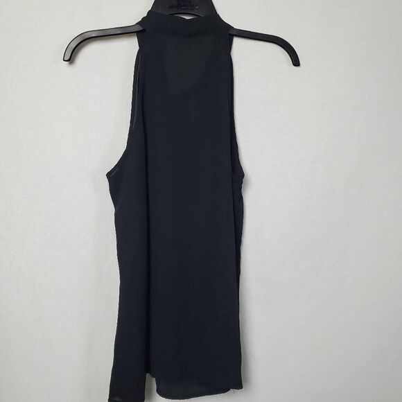 Pink Rose Medium Black Sleeveless Top - Picture 6 of 7